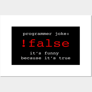 Programmer joke Posters and Art